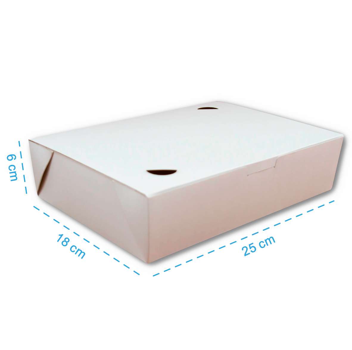 Box Refeição White 1800ml - PCT 50un