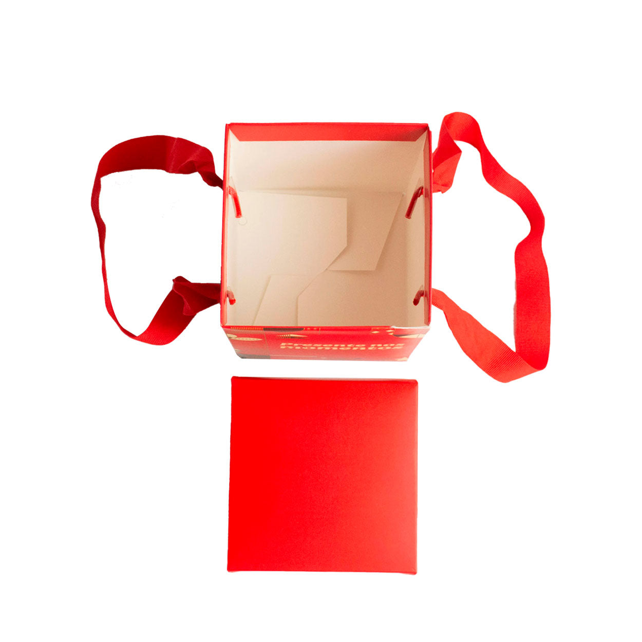 Caixa Premium Com Alça Para Panetone Natalina P - PCT 10un