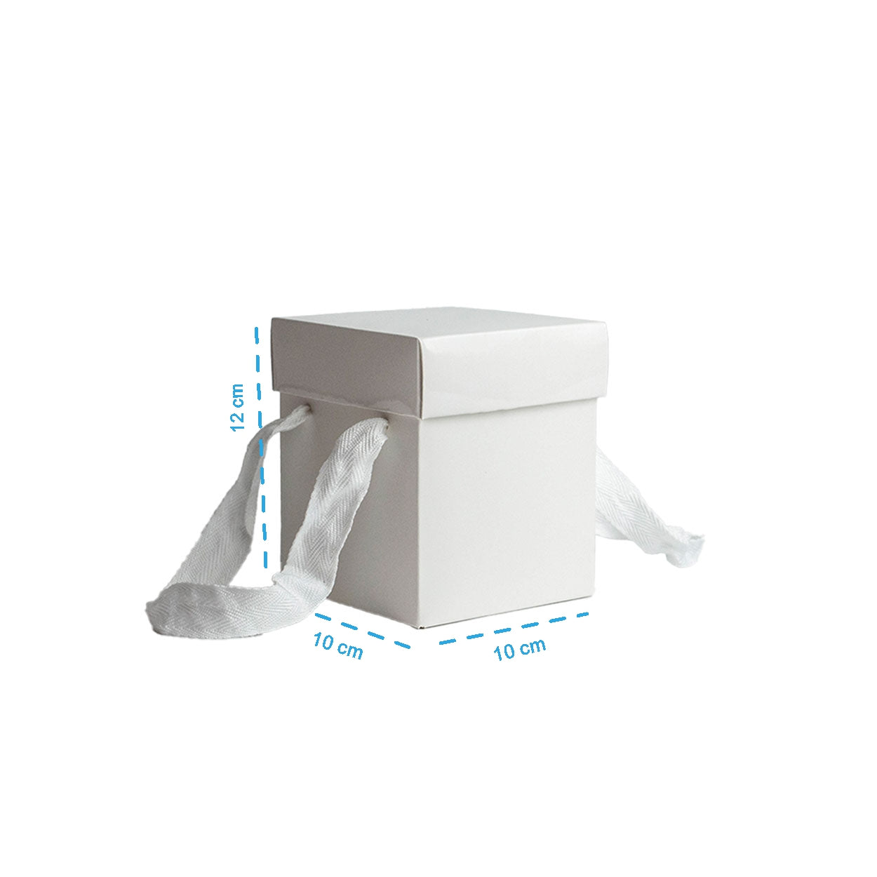 Caixa Premium Com Alça Para Panetone Branca P - PCT 10un