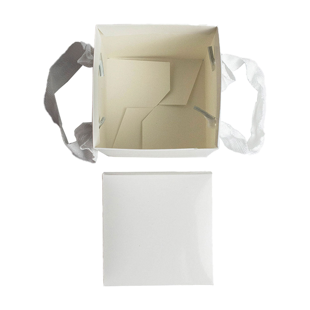 Caixa Premium Com Alça Para Panetone Branca G - PCT 10un