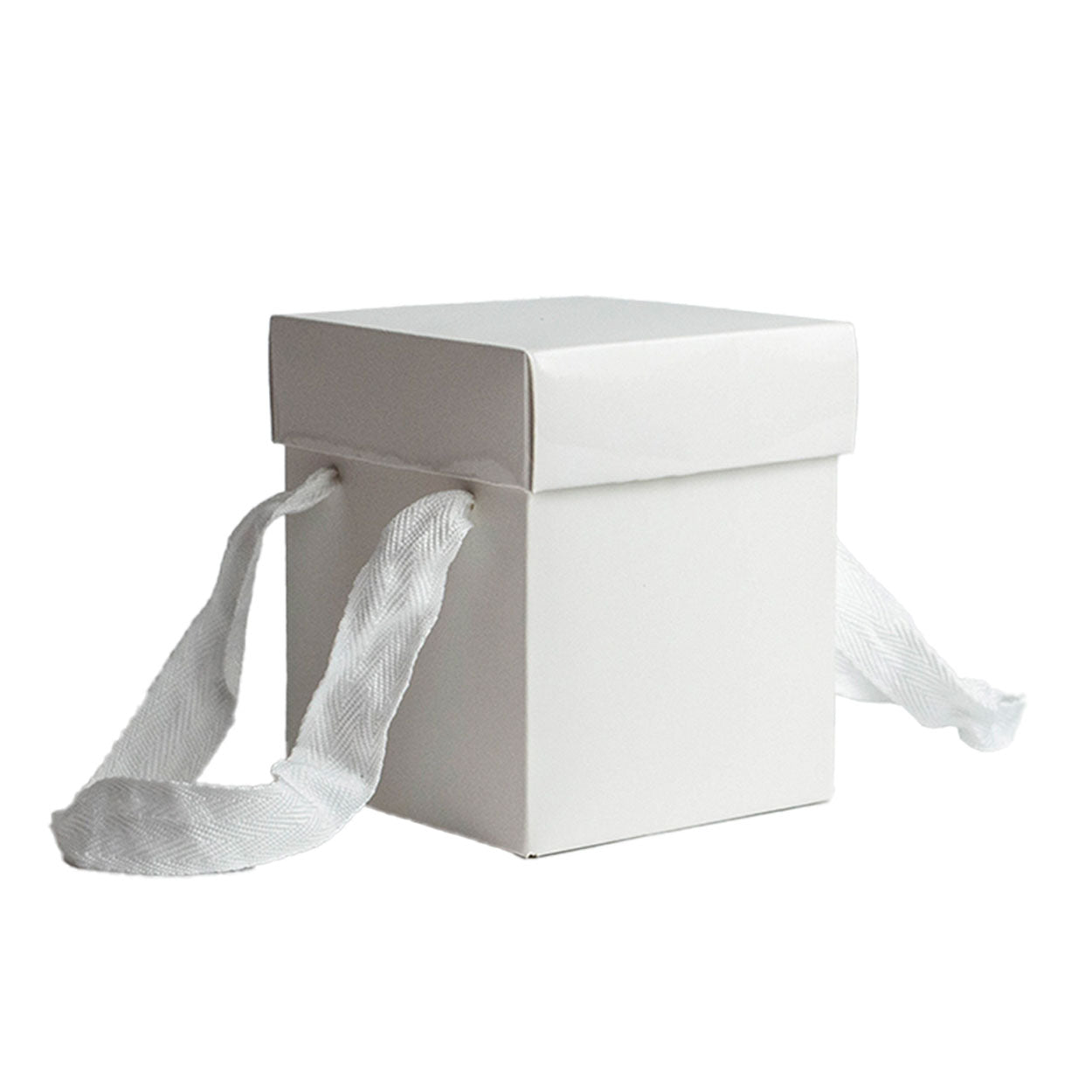 Caixa Premium Com Alça Para Panetone Branca G - PCT 10un