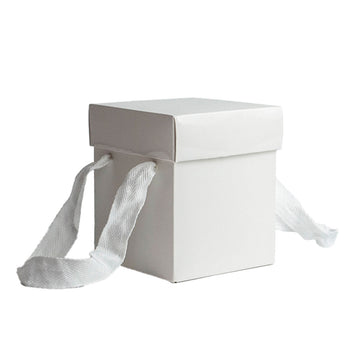 Caixa Premium Com Alça Para Panetone Branca G - PCT 10un