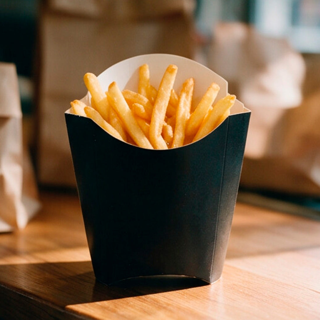 Caixa de Batata Hamburgueria Black G - PCT 50un