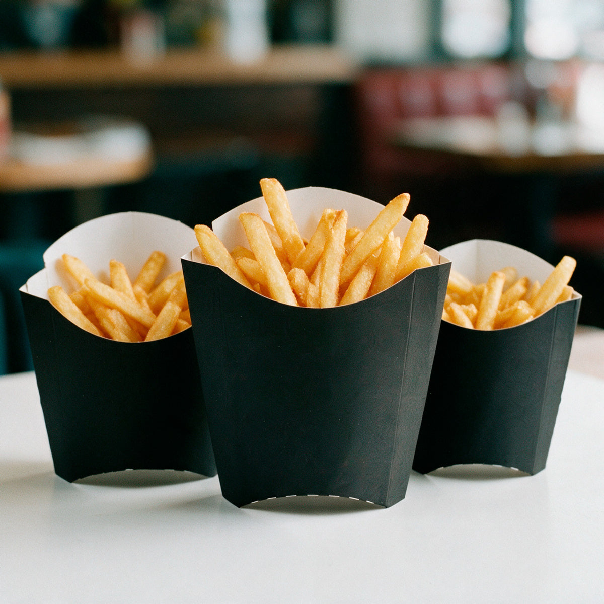 Caixa de Batata Hamburgueria Black P - PCT 50un