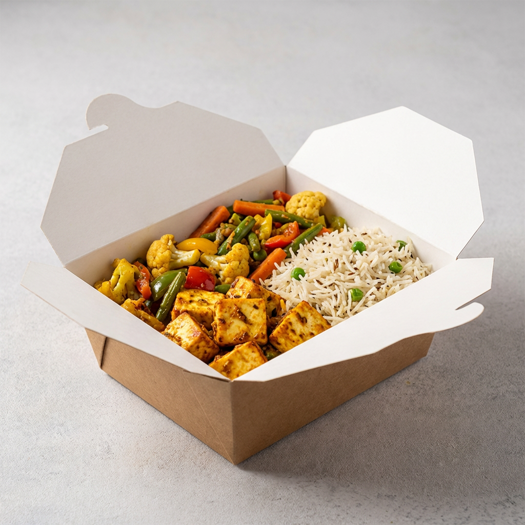 Box Chinesa Kraft 850ml - PCT 50un