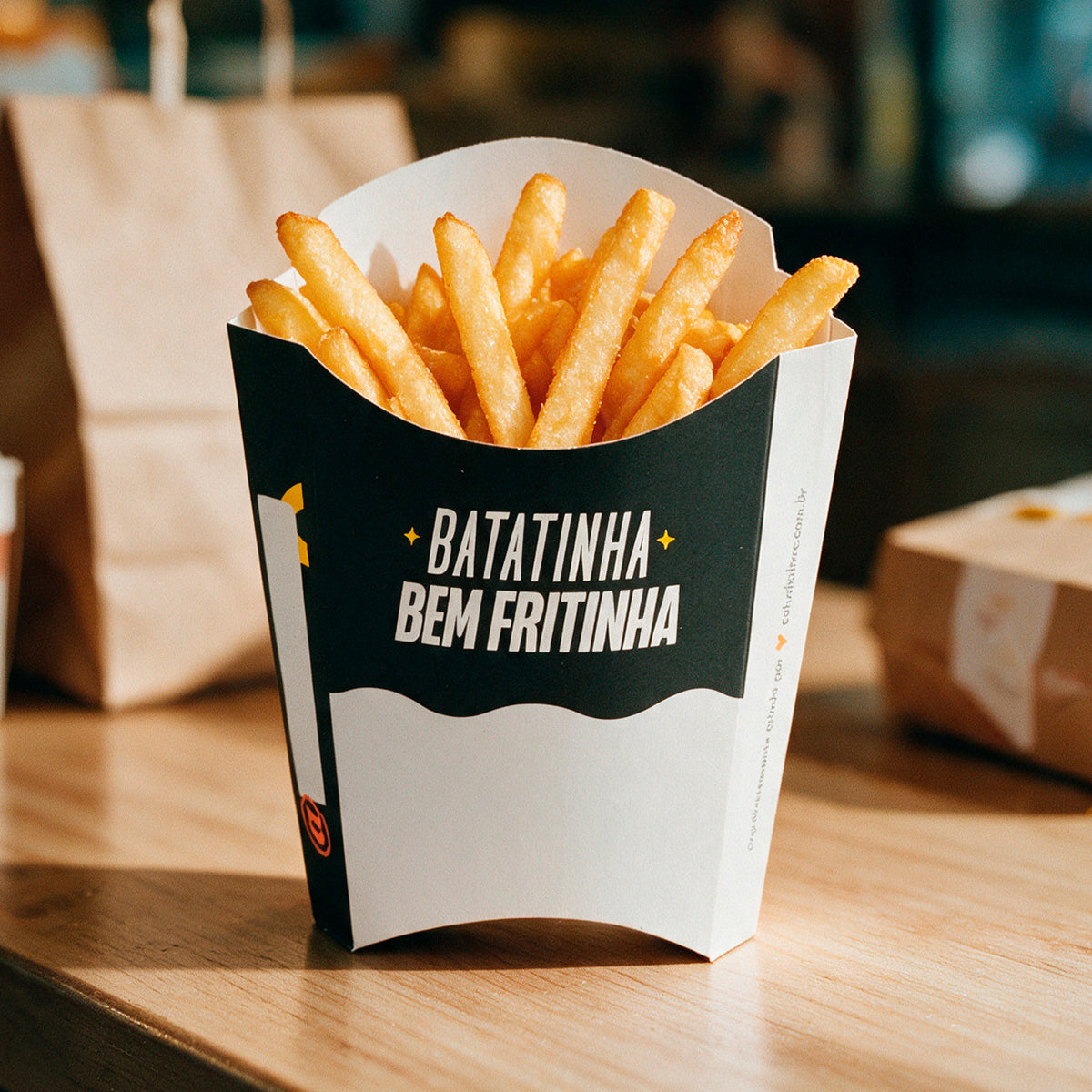Caixa de Batata Hamburgueria Lanche Preferido G - PCT 50un