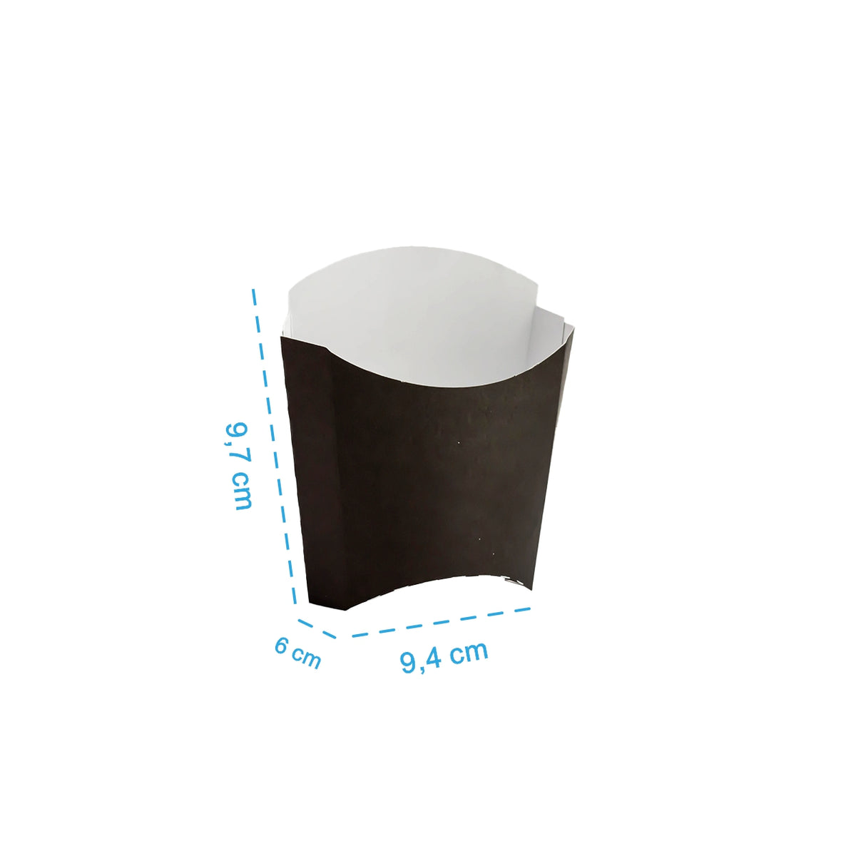 Caixa de Batata Hamburgueria Black M - PCT 50un