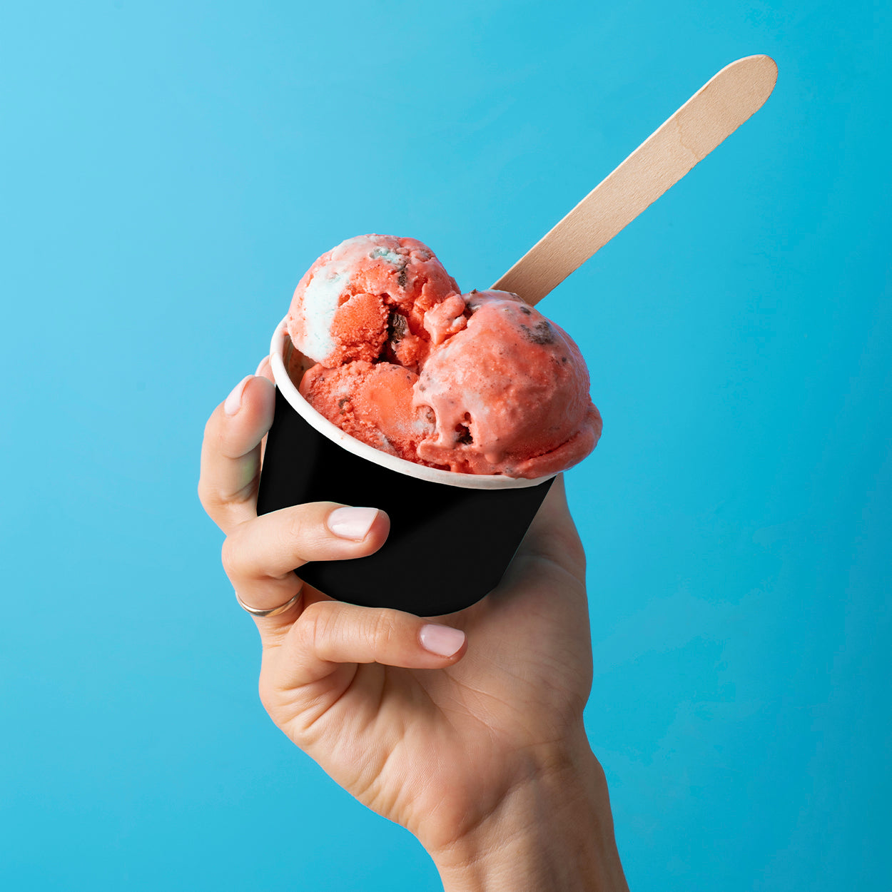 Pote de Papel 390ml Black (Sem Tampa) - PCT 50un