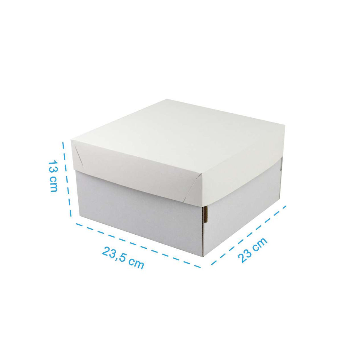 Caixa de Torta Confeitaria White P - PCT 25un