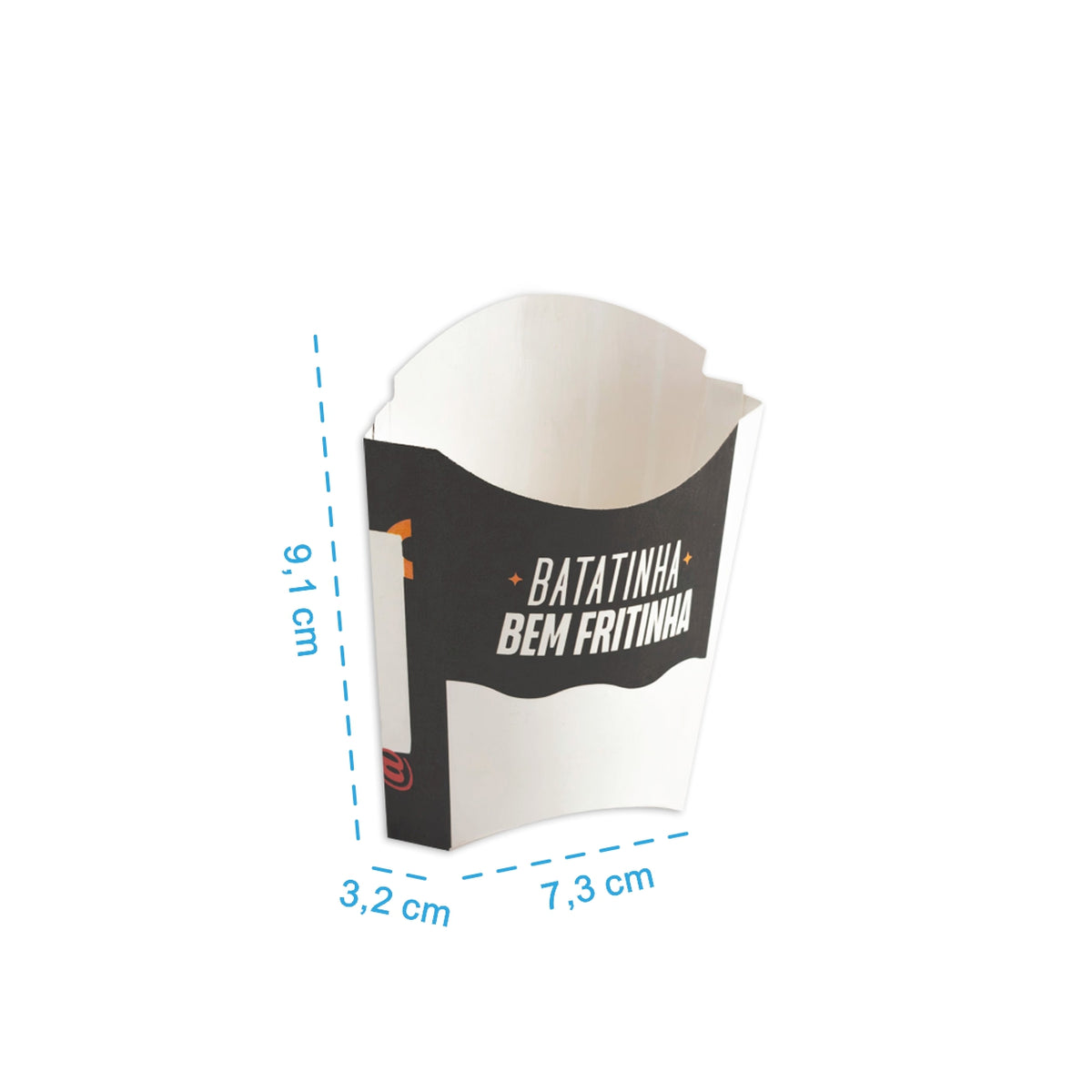 Caixa de Batata Hamburgueria Lanche Preferido P - PCT 50un