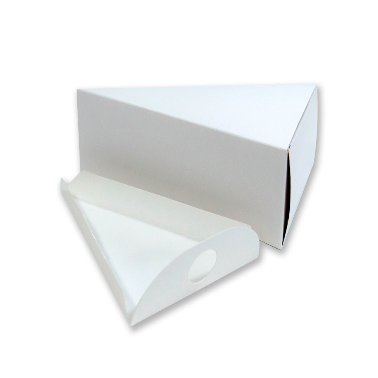 Embalagem Para Fatia de Torta Confeitaria White M - PCT 50un