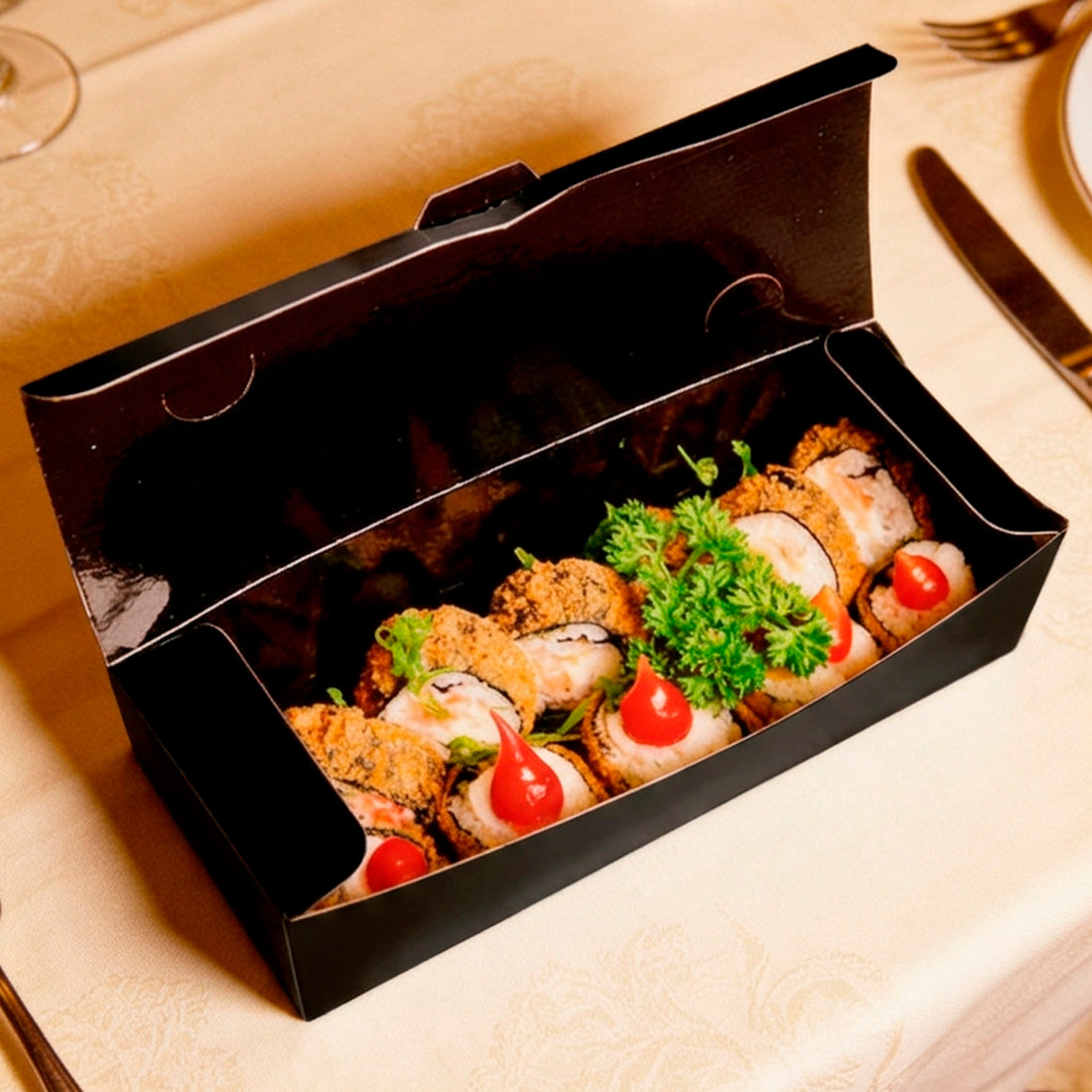 Combinado Oriental Black Fritura M - PCT 50un