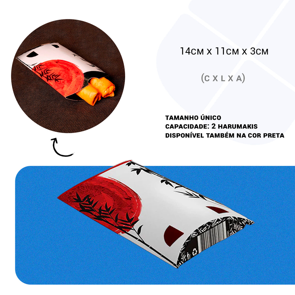 Harumaki Oriental Tóquio - PCT 50un