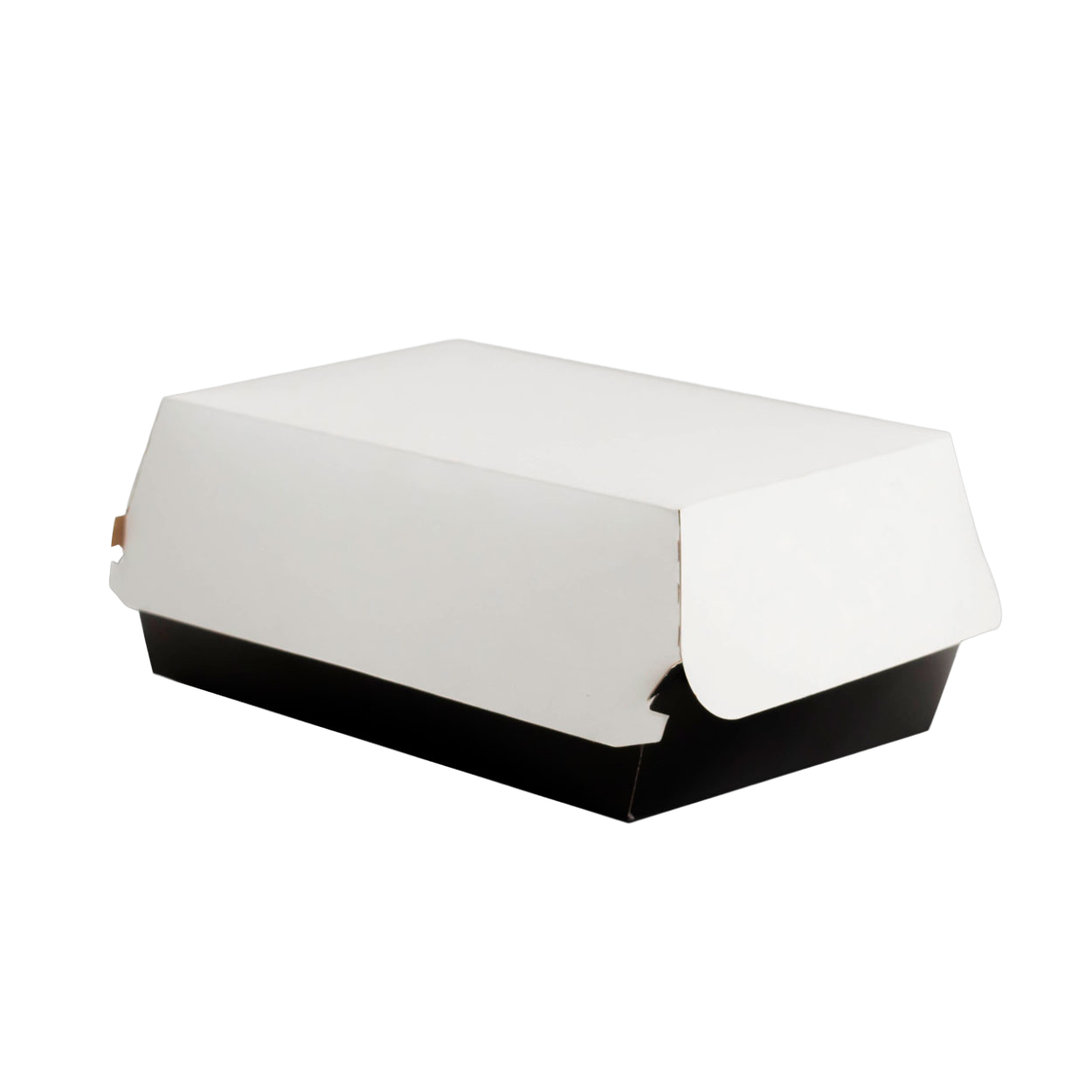 Caixa Multiuso Para Petiscos e Porções Black White GG - PCT 50un