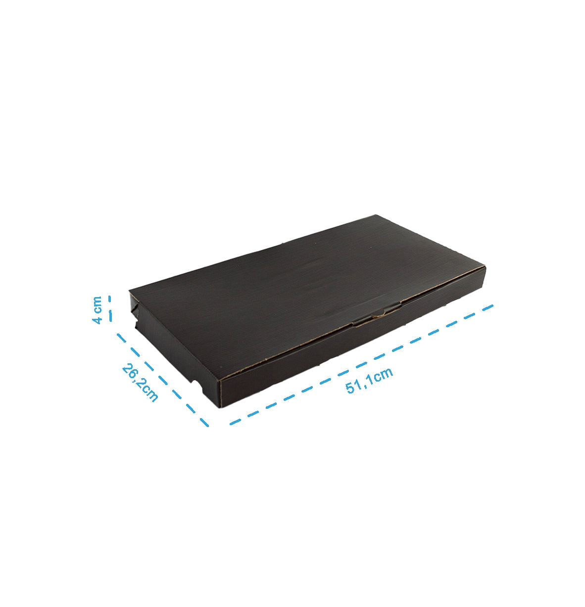 Caixa de Salgado e Petiscos Black Gg - PCT 25un