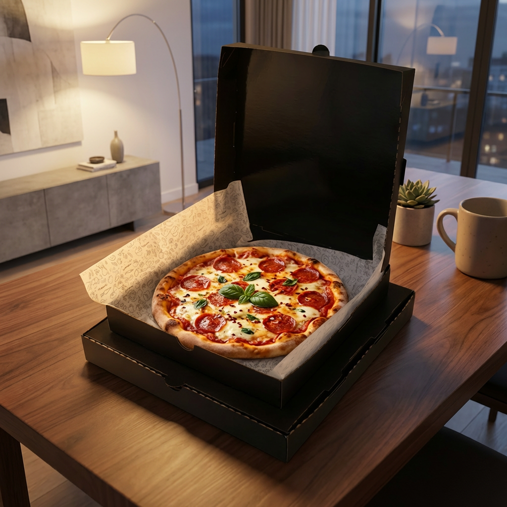 Kit Delivery Pizzaria Black - PCT 50un