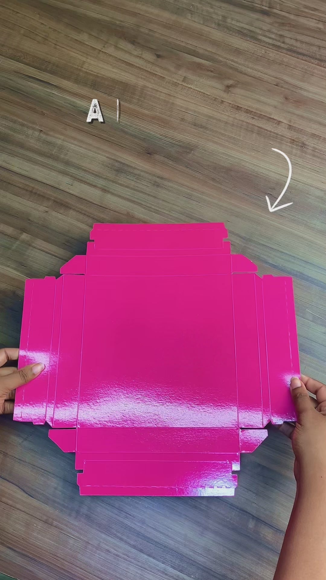 Caixa Para 25 Docinhos Base Rosa Confeitaria Joy - PCT 10un