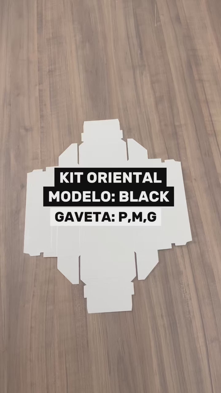 Kit Para Hots Oriental Black Linha Premium - PCT 50un