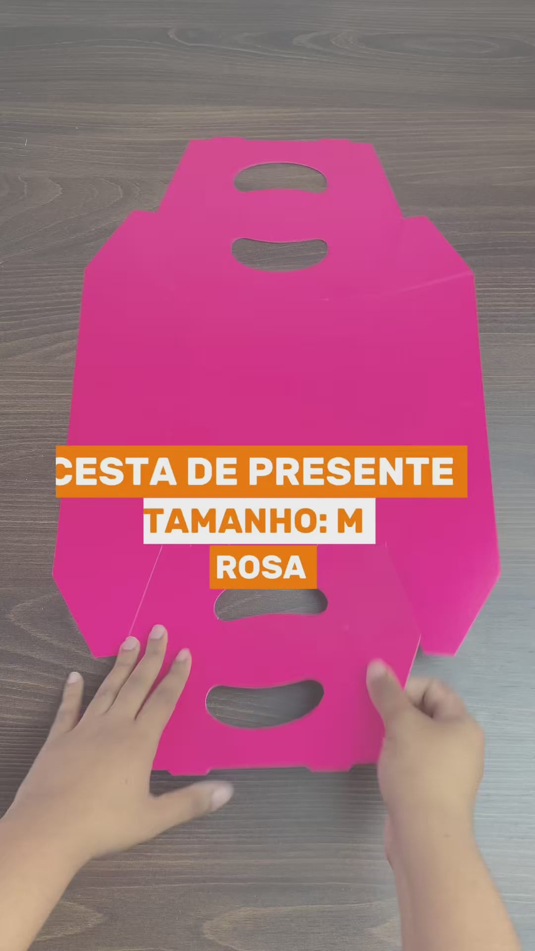 Cesta de Presente Branca M - PCT 10un