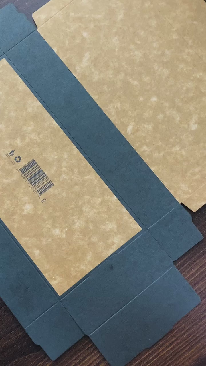 Caixa de Salgado e Esfiharia Black Kraft P - PCT 50un