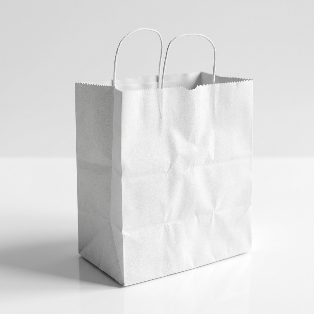 Sacola Delivery White G - PCT 50un