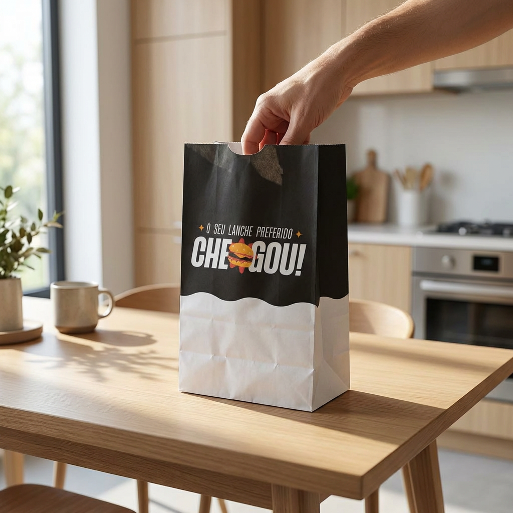 Saco Kraft Lanche Preferido P - PCT 50un